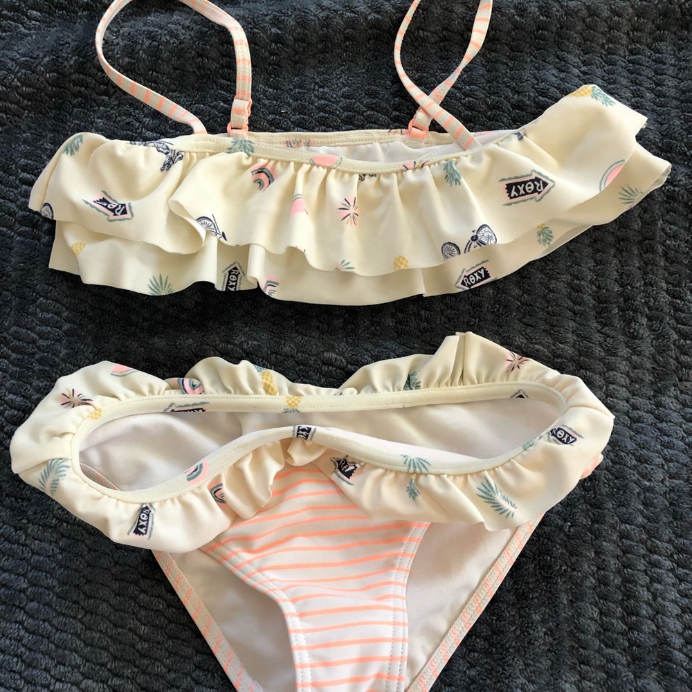 Girls Roxy Bathing Suit
